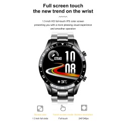 LIGE - luxurious Smart Watch - full circle touch screen - Bluetooth - blood pressure - waterproofWatches