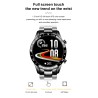 LIGE - Smart Watch luxuoso - tela de toque de círculo completo - Bluetooth - pressão arterial - à prova d'água