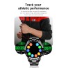 LIGE - Smart Watch luxuoso - tela de toque de círculo completo - Bluetooth - pressão arterial - à prova d'água