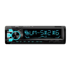 Auto-rádio Bluetooth - 1din - AUX - FM / MP3 / WMA / USB / cartão SD