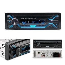 Auto-rádio Bluetooth - 1din - AUX - FM / MP3 / WMA / USB / cartão SD