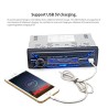 Auto-rádio Bluetooth - 1din - AUX - FM / MP3 / WMA / USB / cartão SD