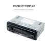 Auto-rádio Bluetooth - 1din - AUX - FM / MP3 / WMA / USB / cartão SD