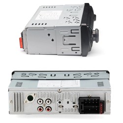 Auto-rádio Bluetooth - 1din - AUX - FM / MP3 / WMA / USB / cartão SD