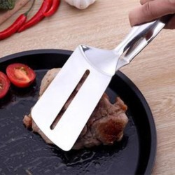 Pinças para alimentos em aço inoxidável - antiaderente - ferramenta para grelhar / cozinhar