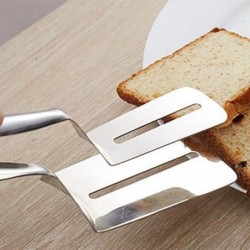 Pinças para alimentos em aço inoxidável - antiaderente - ferramenta para grelhar / cozinhar