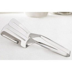 Pinças para alimentos em aço inoxidável - antiaderente - ferramenta para grelhar / cozinhar