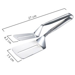 Stainless steel food tongs - non-stick - grilling / cooking toolCutlery