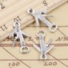Knife / bottle opener - silver antique pendants - for jewellery making - 20 piecesBracelets