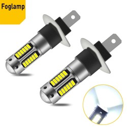 Farol do carro / farol de neblina - lâmpada LED - 6000K - H1 - H3 - H27/881 / H27/880 - 2 peças