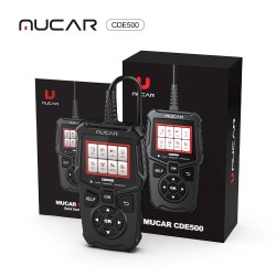 MUCAR CDE500 - scanner OBD2 completo - leitor de código - pesquisa DTC - ferramenta de diagnóstico do carro