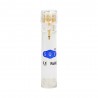 Derma roller - pontas de titânio - microagulha 0,25mm - ouro - reutilizável