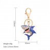 Crystal shark - keychainKeyrings