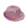 Retro disco hat - LED - glowing - with sequins / glitterHats & Caps