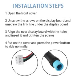 Xiaomi M365 Scooter - Pro dashboard - Bluetooth circuit boardElectric step