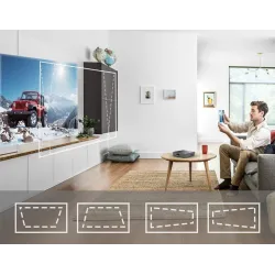 WZATCO S5 - mini DLP 3D projector - 4K - 5G - WIFI - Smart Android 9- full HD - 1080PProjectors