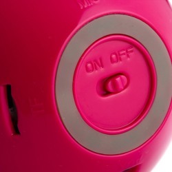 Bluetooth - mini alto-falante redondo - LED - com subwoofer - Hi-Fi - TF - FM - AUX - bola mágica
