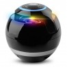 Bluetooth - mini alto-falante redondo - LED - com subwoofer - Hi-Fi - TF - FM - AUX - bola mágica