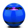 Bluetooth - mini alto-falante redondo - LED - com subwoofer - Hi-Fi - TF - FM - AUX - bola mágica
