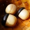 Acorn - mini Bluetooth speaker - wireless - with microphone - chestnut shapedBluetooth speakers