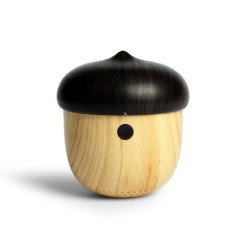 Acorn - mini alto-falante Bluetooth - sem fio - com microfone - em forma de castanha