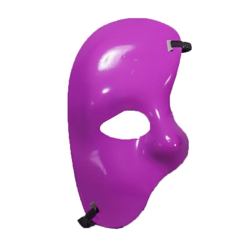 Meia máscara facial veneziana - para mascarada / Halloween