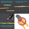 Manga de vedação de solda - termorretrátil - transparente - à prova d'água - conector de fio elétrico