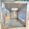Salamandra a lenha - dupla face - para campismo / para exterior / aquecimento para tendas - inox