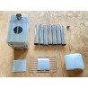 Salamandra a lenha - dupla face - para campismo / para exterior / aquecimento para tendas - inox
