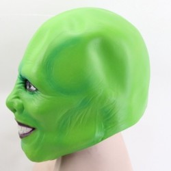 Máscara de látex de rosto inteiro verde - unissex - Halloween / carnavais