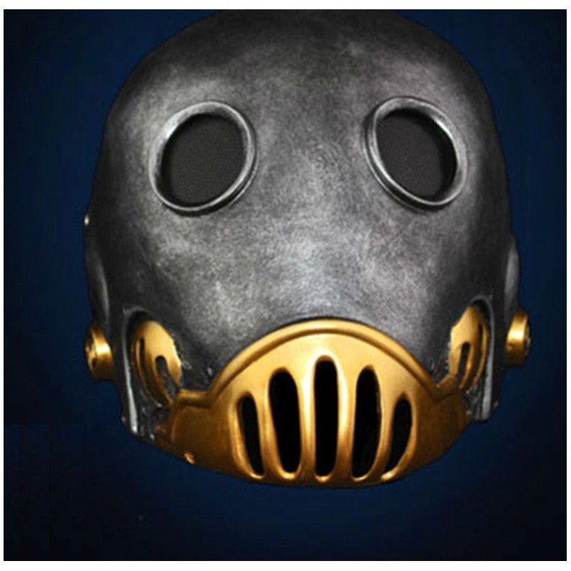 The Clockwork Man - máscara de resina de rosto cheio de terror - mascarada / Halloween