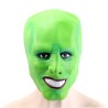 Máscara de látex de rosto inteiro verde - unissex - Halloween / carnavais