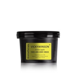 Face / body aromatherapy scrub mask - moisturize - green apple - 50gSkin