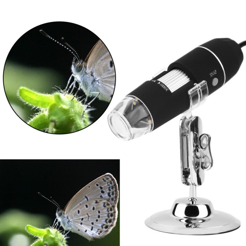 1600X 2.0MP - 8 LED - USB - microscópio digital - endoscópio 1600X 2.0MP - 8 LED - USB - microscópio digital - endoscópio