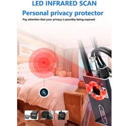AI intelligent wiretap - anti spy / hidden cameras detector - GSM / GPS tracker - finderHome security