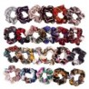 Chiffon scrunchies - elastic floral hair bandHair