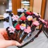 Faixa de cabeça colorida - com flores decorativas que podem ser abertas / frutas / animais de desenho animado