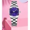 MULILAI - fashionable quartz watch - with diamonds - waterproof - stainless steelWatches