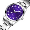 MULILAI - fashionable quartz watch - with diamonds - waterproof - stainless steelWatches