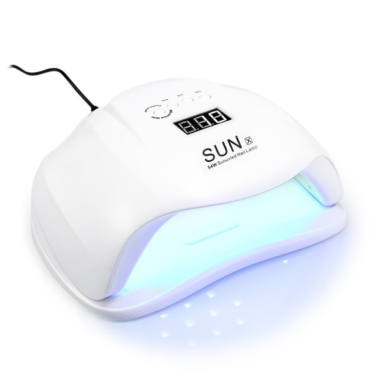 SunX - lâmpada UV / LED - secador de unhas de estúdio profissional - 54W