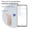 Aparelho auditivo - Bluetooth - sem fio - recarregável - Open Fit OE - OTC