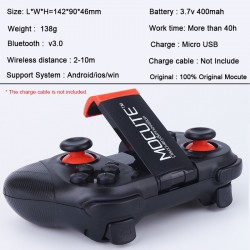 Bluetooth joystick controller - gamepad for Android smartphone & holderAccessories