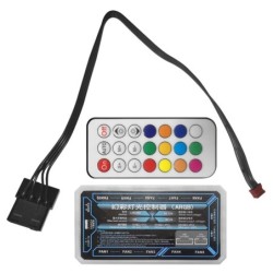 Cooling fan - control box - with RGB controller - 4-6-pinCooling