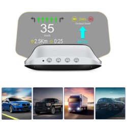 Navegação do carro - computador de bordo - OBD2 - GPS - velocímetro - head-up display