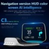 Navegação do carro - computador de bordo - OBD2 - GPS - velocímetro - head-up display