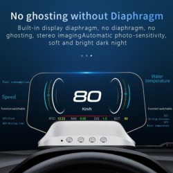 Navegação do carro - computador de bordo - OBD2 - GPS - velocímetro - head-up display