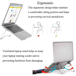Folding - adjustable - laptop stand - aluminum alloyTablets