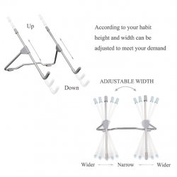 Folding - adjustable - laptop stand - aluminum alloyTablets