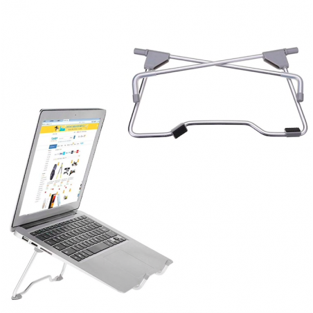 Dobrável - ajustável - suporte para laptop - liga de alumínio
