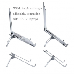 Folding - adjustable - laptop stand - aluminum alloyTablets